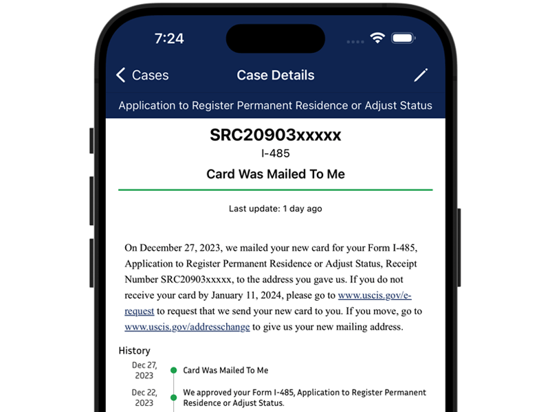 App screen